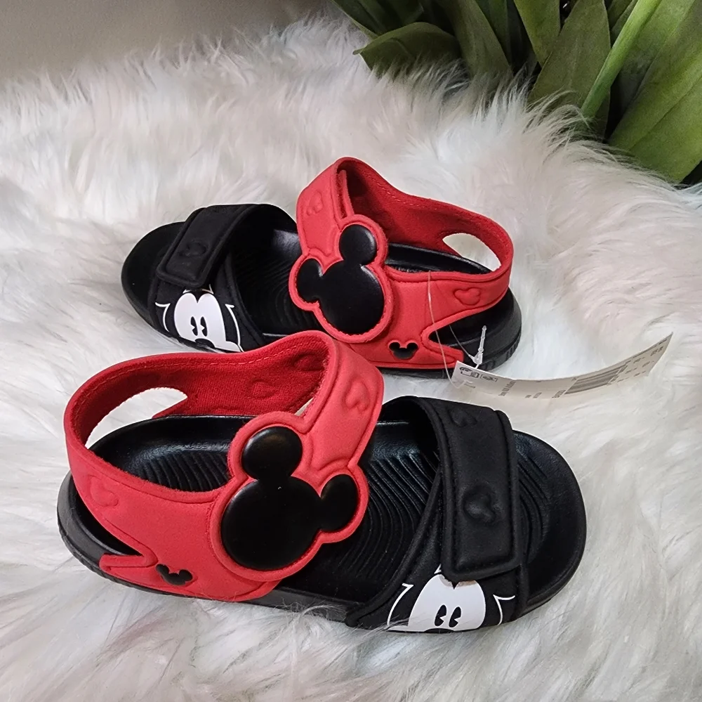 adidas x Disney M&M AltaSwim I Red Sandals new